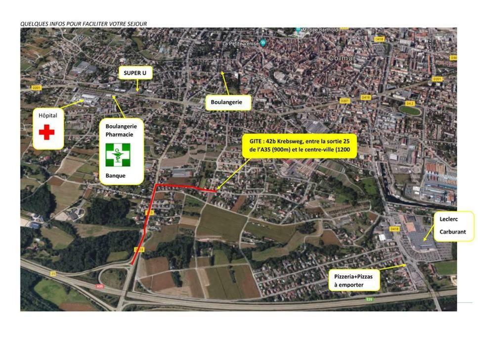 Gite Des 3 Cigognes Colmar Ngoại thất bức ảnh